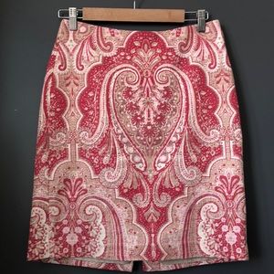Fabulous for work Paisley print TH skirt